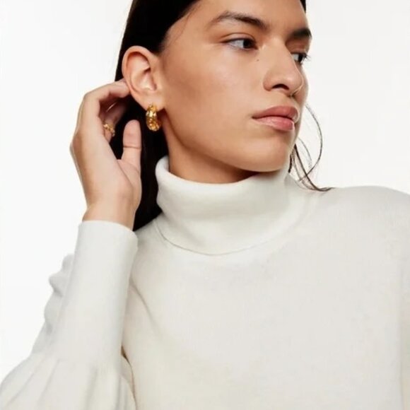 Aritzia Wilfred Rebecca Sweater - Light Birch - Picture 4 of 11